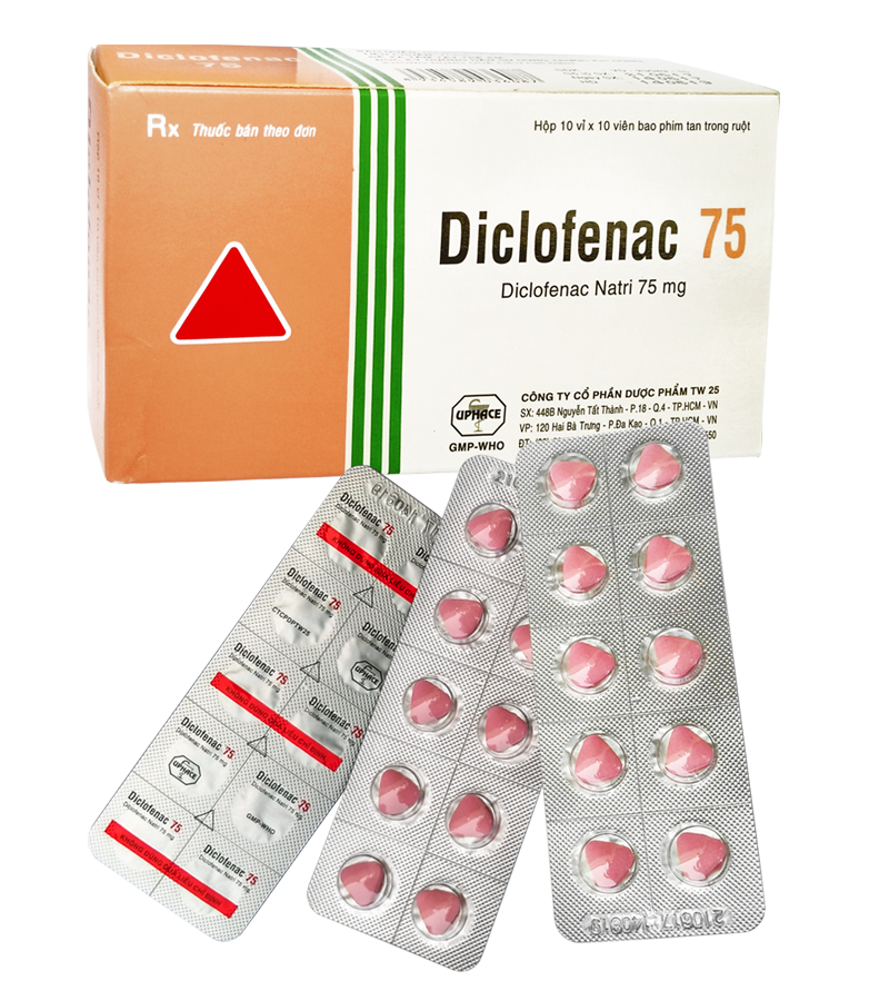 Diclofenac có tác dụng giảm viêm trong các bệnh lý nào?
