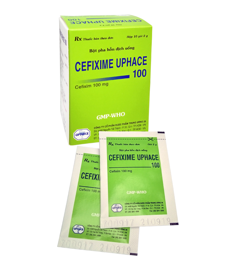 Thuốc cefixime uphace 100 được chỉ định điều trị những bệnh viêm nào?